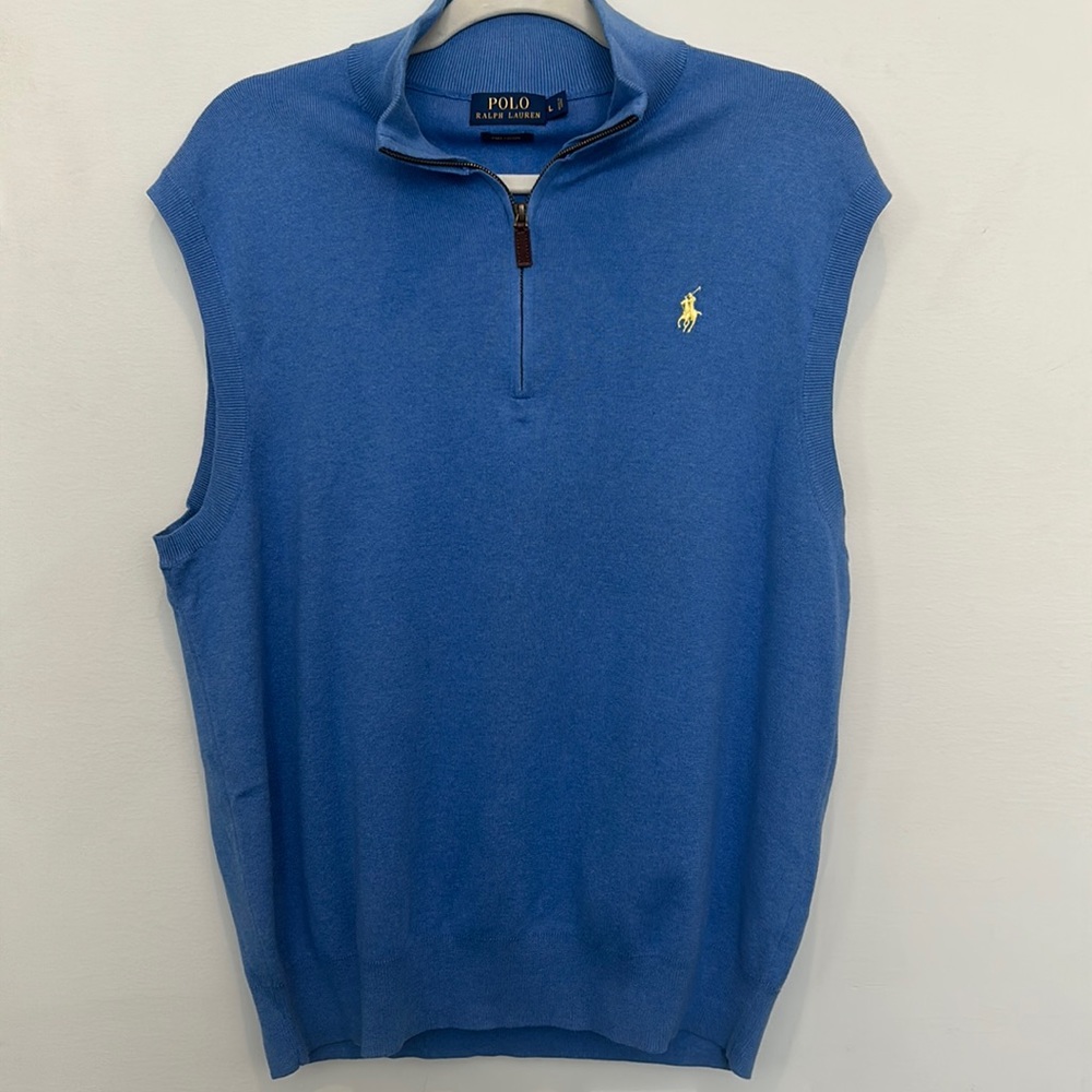 Polo Ralph Lauren 1/4 Zip Sweater Vest